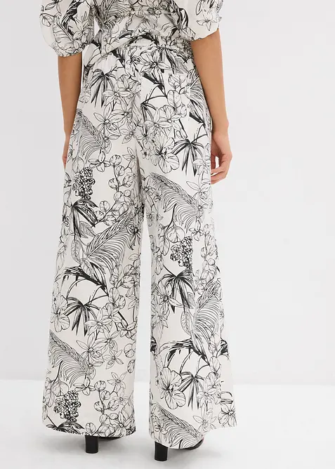 Pantalon fluide et large 100% coton, bonprix