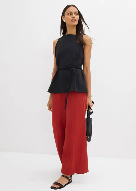 Top en maille piquée, bonprix