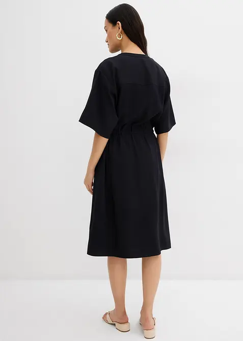 Robe caftan en fine viscose, bonprix