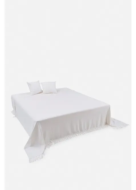 Jeté à franges, bonprix