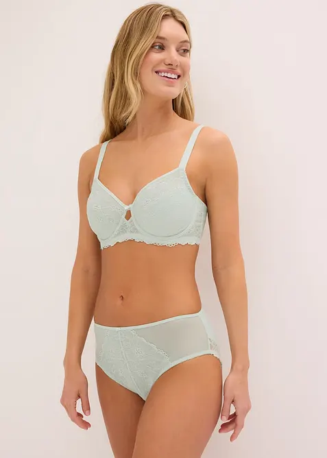 Slip Maxi avec une délicate dentelle, bonprix