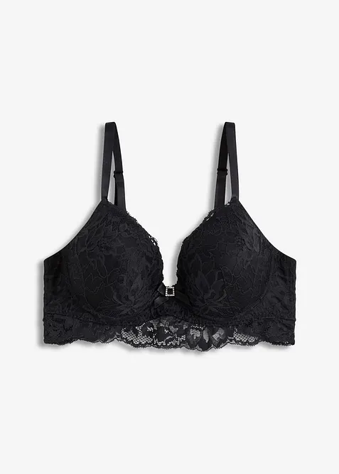Soutien-gorge à coques et dentelle délicate, bonprix