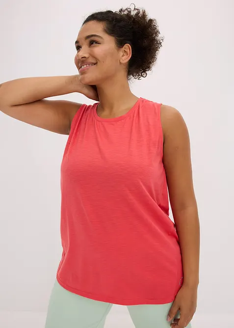 Lot de 2 débardeurs de sport à séchage rapide, bonprix