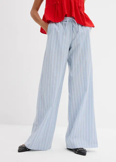 Pantalon  jogger 100% coton, bonprix