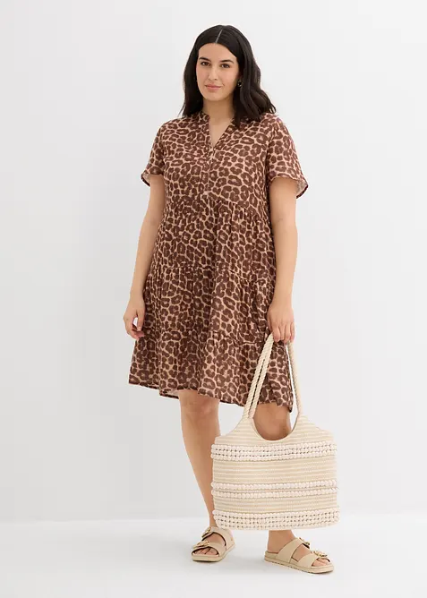 Robe douce en gaze de coton, bonprix