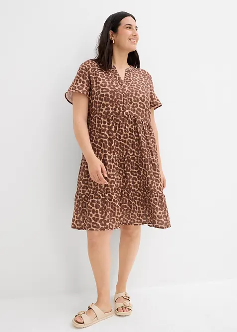 Robe douce en gaze de coton, bonprix