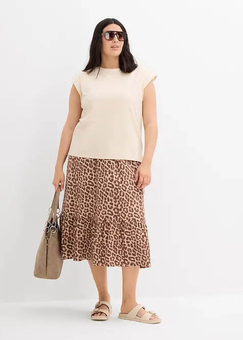 Jupe en jersey viscose, bonprix