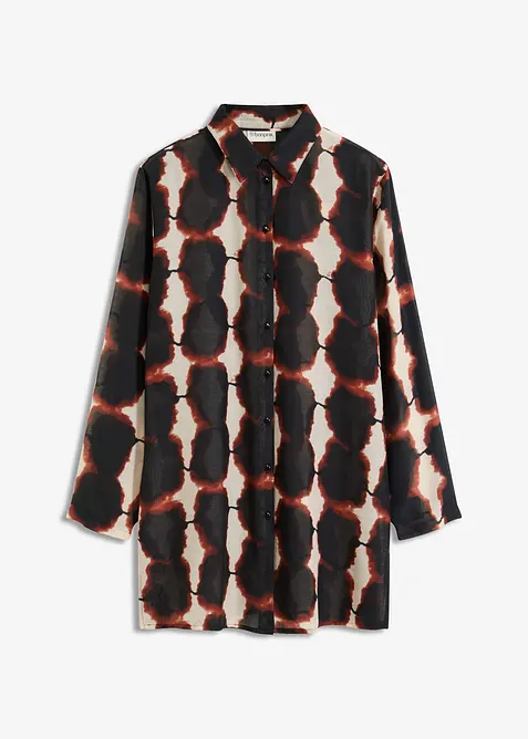 Blouse longue à imprimé batik, bonprix