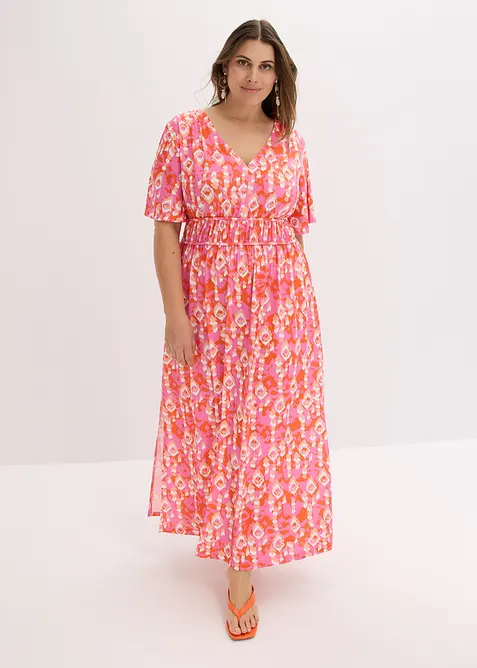 Robe longue imprimée, bonprix