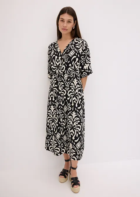 Robe imprimée en jersey, bonprix