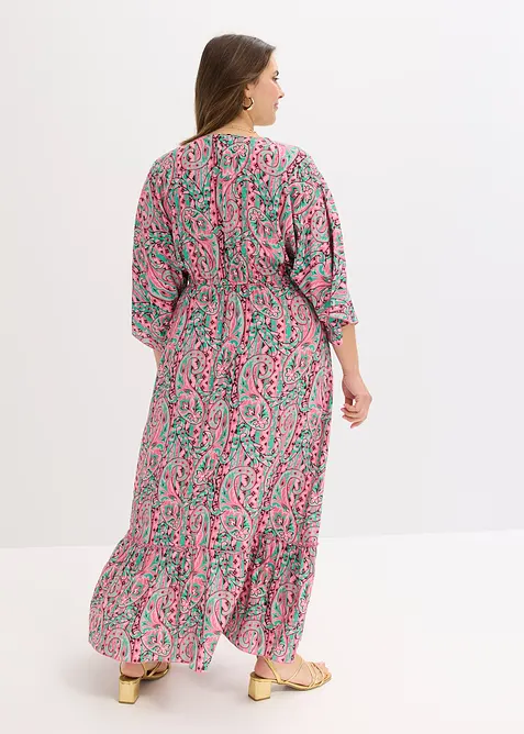 Robe longue et imprimée en viscose fluide, bonprix
