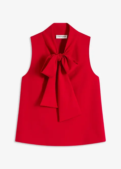 Top avec col à lavallière, bonprix