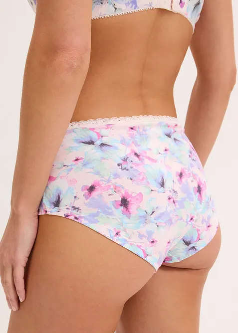 Lot de 4 culottes Maxi coton, bonprix