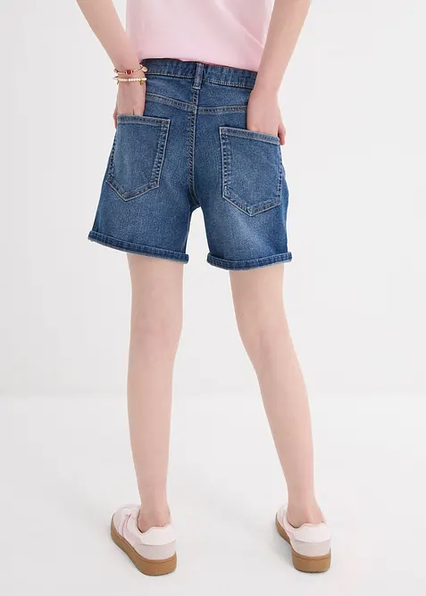 Bermuda en jean, taille mi-haute, bonprix