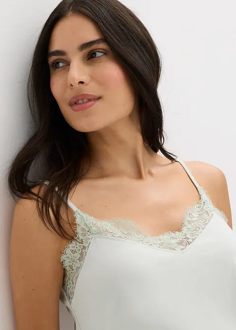 Top de pyjama en coton et viscose, bonprix
