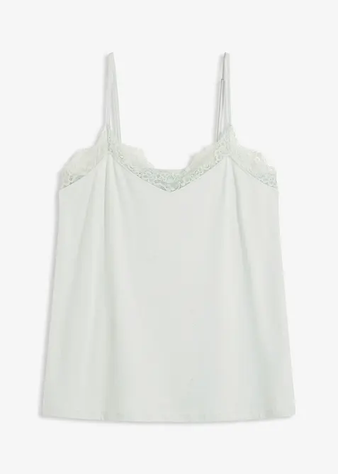 Top de pyjama en coton et viscose, bonprix