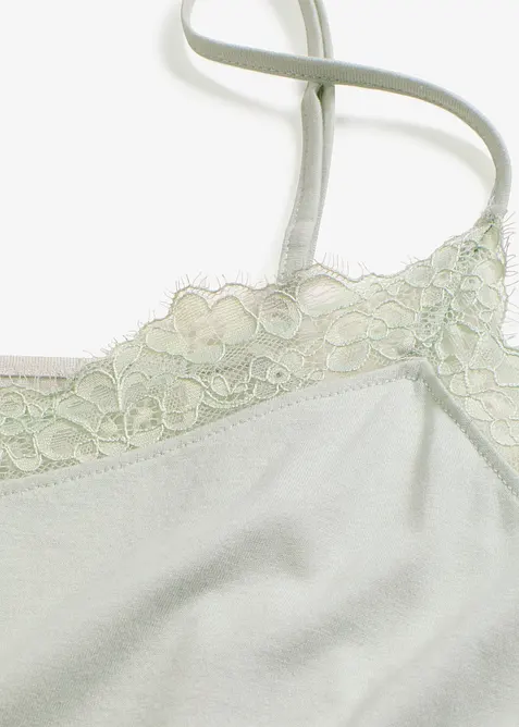 Top de pyjama en coton et viscose, bonprix