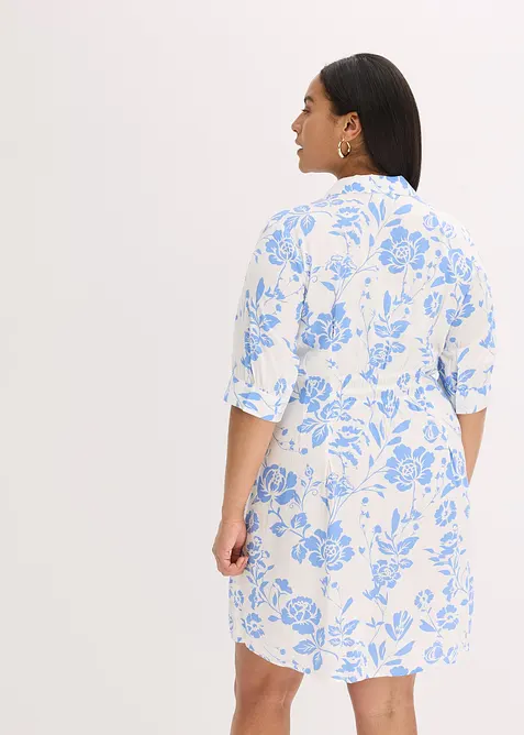 Robe-chemise en viscose fluide, bonprix