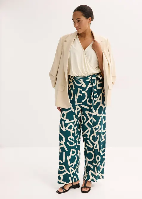 Pantalon large, bonprix