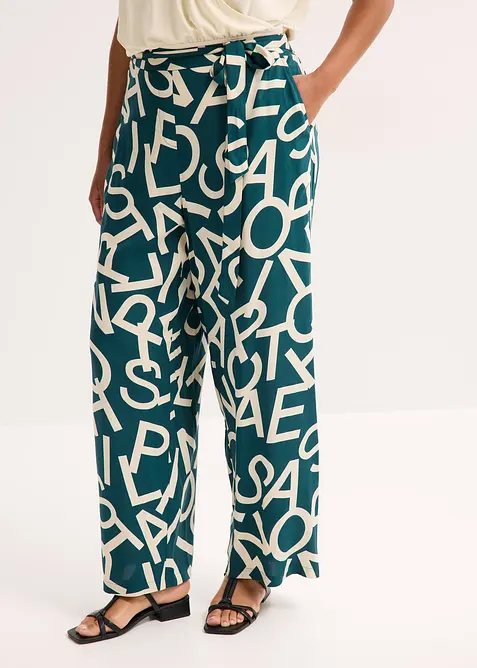 Pantalon large, bonprix