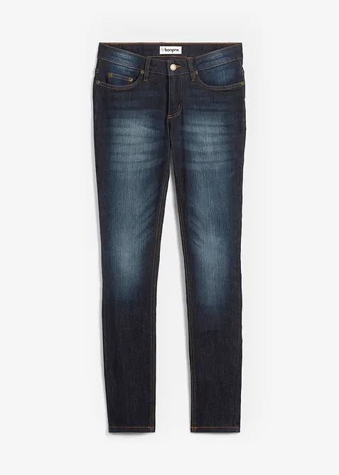 Jean skinny taille mi-haute, extensible, bonprix