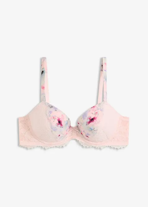 Soutien-gorge à coques en matière brillante, bonprix