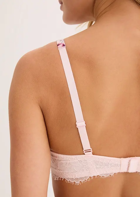 Soutien-gorge à coques en matière brillante, bonprix