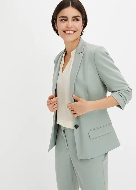 Blazer à manches froncées, bonprix