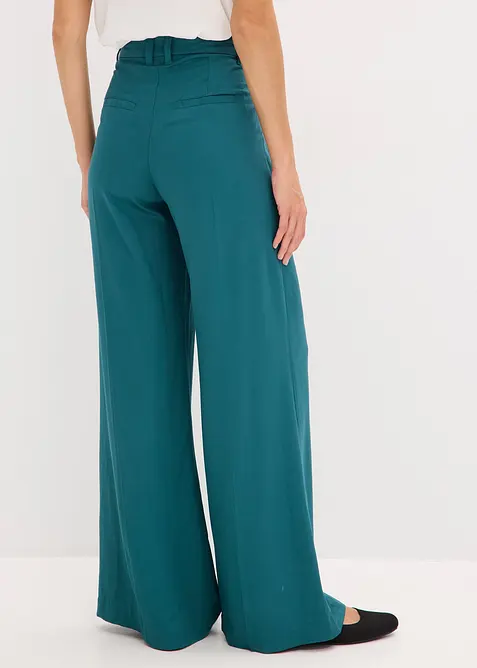 Pantalon de tailleur en viscose fluide, bonprix