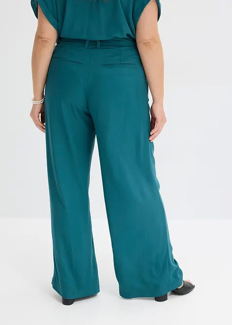 Pantalon de tailleur en viscose fluide, bonprix