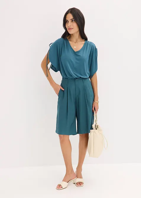 Bermuda ample à pinces, bonprix