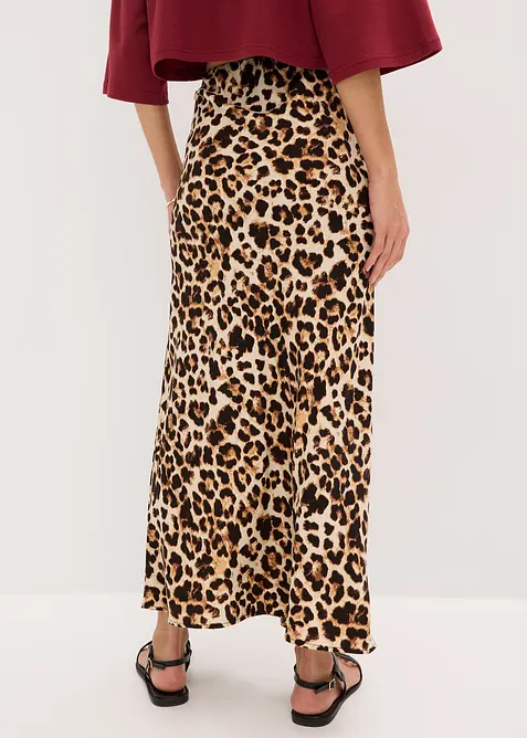 Jupe midi en viscose fluide, bonprix