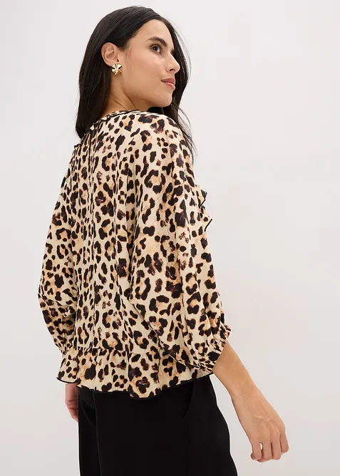 Blouse en fine viscose mélangée, bonprix
