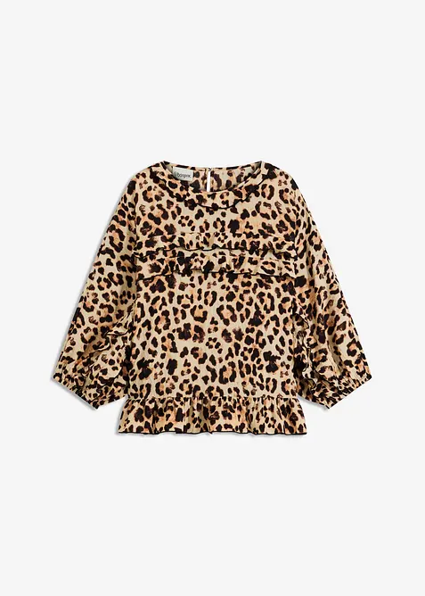 Blouse en fine viscose mélangée, bonprix