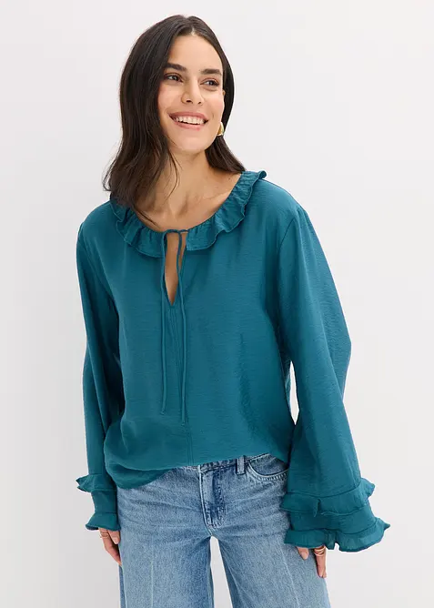 Tunique en fine viscose mélangée, bonprix