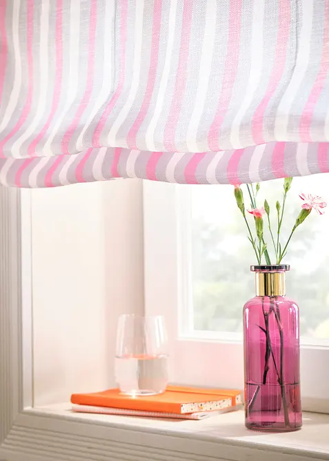 Store plissé à rayures, bonprix