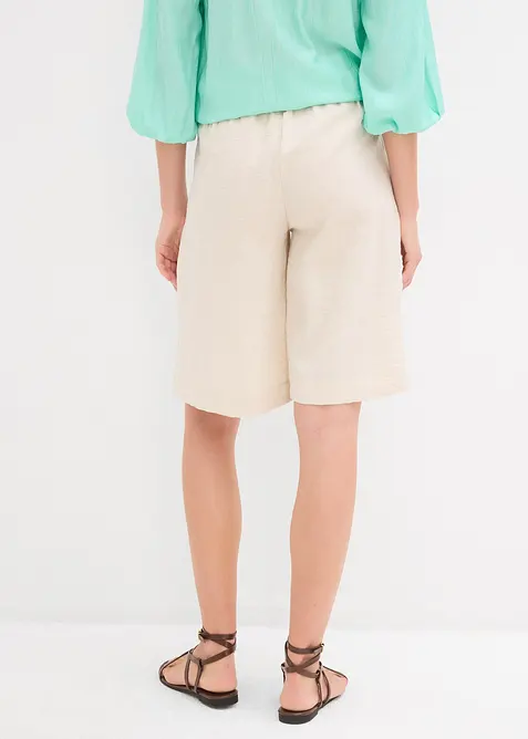 Bermuda fluide en viscose mélangée, bonprix