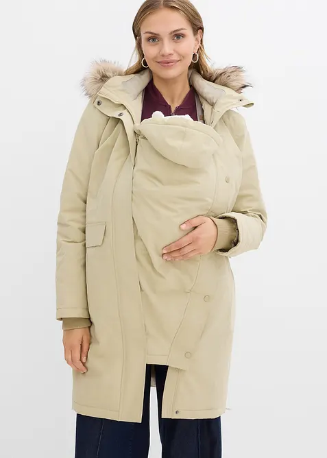 Manteau de grossesse 3-en-1 coupe-vent et imperméable avec fonction portage, bonprix