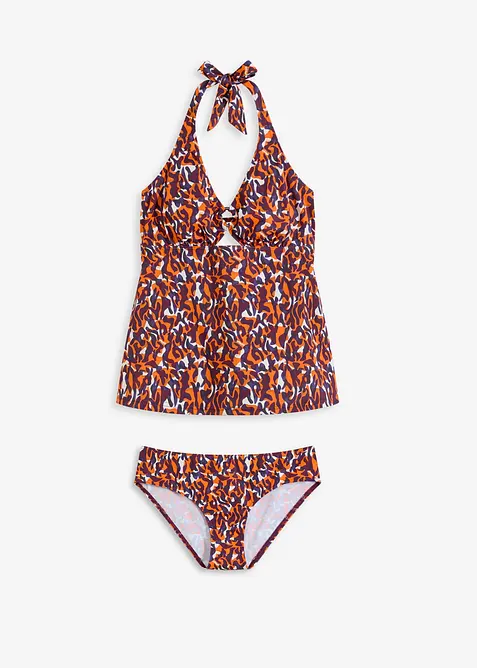 Tankini dos nu (ens. 2 pces) détail anneau, bonprix