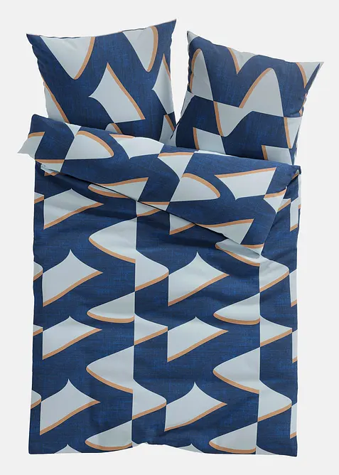 Parure de lit à imprimé graphique, bonprix