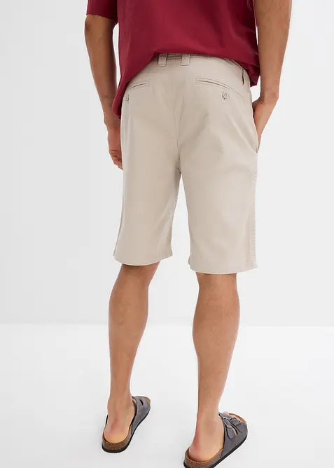 Bermuda chino 100% coton, Regular, bonprix