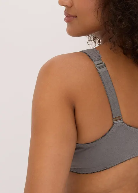 Lot de 3 soutiens-gorge coton &agrave; armatures, bonprix