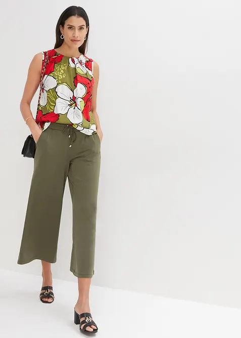 Blouse sans manches en viscose, bonprix