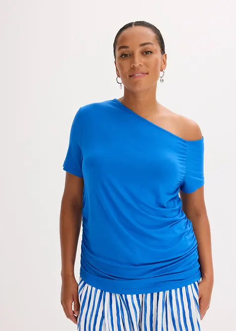 T-shirt asym&eacute;trique, bonprix