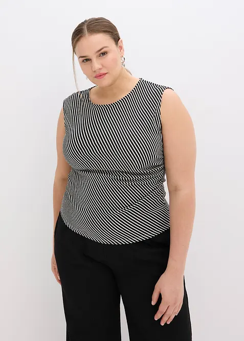 T-shirt à fronces, bonprix