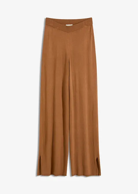 Pantalon en fine maille, bonprix