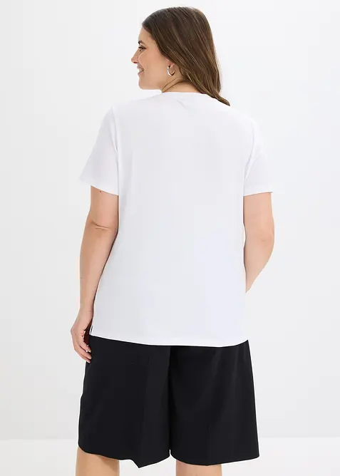 T-shirt à imprimé léopard, bonprix