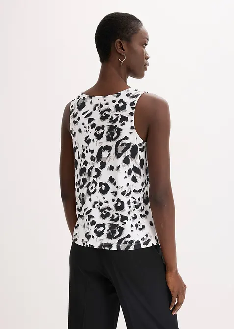 Top à col lavallière, bonprix