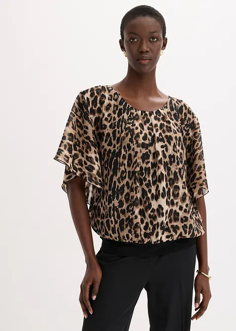 Blouse en mousseline, bonprix