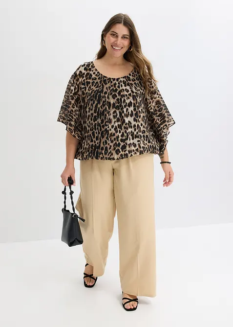 Blouse en mousseline, bonprix